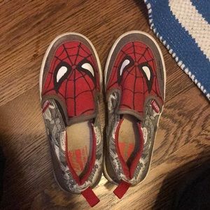 Stride rite marvel comics Spider-Man slip ons